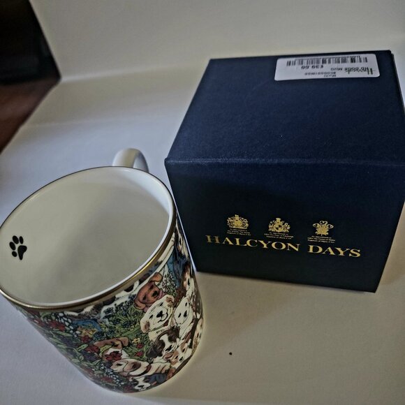 Halcyon Days Collectible Mug - 100% Bone china gilded with 24ct gold - Picture 4 of 6